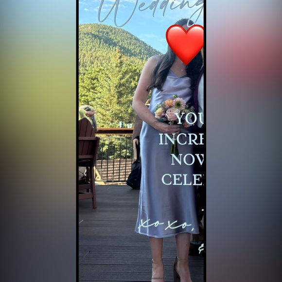 Birdy Grey Purple dusty lilac Lisa Sheath Midi Dress - Picture 3 of 9